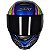Capacete Axxis Eagle Dreams Azul e Cinza - Imagem 3