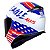 Capacete Axxis Eagle Independence Branco - Imagem 4
