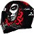 Capacete Axxis Eagle Lady Catrina Vermelho - Imagem 3