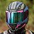 Capacete X11 Pro Ballads Rosa - Imagem 4