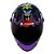 Capacete Ls2 Ff358 Pigment Fosco Preto E Violeta - Imagem 3
