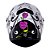 Capacete Ls2 Ff358 Pigment Fosco Branco E Preto - Imagem 7