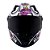 Capacete Ls2 Ff358 Pigment Fosco Branco E Preto - Imagem 6