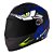 Capacete Ls2 ff358 Classic Tribal Azul - Imagem 5