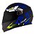Capacete Ls2 ff358 Classic Tribal Azul - Imagem 1