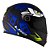 Capacete Ls2 ff358 Classic Tribal Azul - Imagem 2