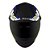 Capacete Ls2 ff358 Classic Tribal Azul - Imagem 6