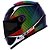Capacete Ls2 ff358 Wardots Rainbow Arco-íris - Imagem 1
