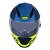CAPACETE NORISK FF302 MANTY AZUL FOSCO AMARELO - Imagem 5