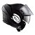 CAPACETE LS2 VALIANT MONOCOLOR PRETO FOSCO - Imagem 2