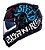 CAPACETE ARTICULADO NORISK FORCE BORN TO RIDE AZUL - Imagem 1