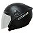 Capacete Ebf New Spark Jet Preto Fosco - Imagem 1