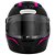 Capacete Ebf7 Power Preto e Rosa - Imagem 2