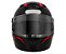 Capacete Ebf7 Power Preto e Vermelho - Imagem 2