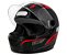 Capacete Ebf7 Power Preto e Vermelho - Imagem 1