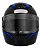 Capacete Ebf7 Power Preto e Azul - Imagem 2