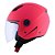 Capacete Norisk Orion Monocolor Rosa Fluor - Imagem 1