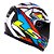 Capacete Ls2 ff358 Classic Xdron neon - Imagem 3