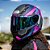 Capacete X11 Trust Pro Transit Rosa - Imagem 4