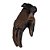 luva Ls2 Rust Couro Marrom - Imagem 5