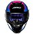 Capacete Axxis Eagle Tecno Gloss Black Pink Blue - Imagem 8