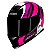 Capacete Axxis Eagle Tecno Gloss Black White Purple - Imagem 7