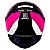 Capacete Axxis Eagle Tecno Gloss Black White Purple - Imagem 9