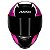 Capacete Axxis Eagle Tecno Gloss Black White Purple - Imagem 6