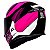 Capacete Axxis Eagle Tecno Gloss Black White Purple - Imagem 3