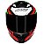 Capacete Axxis Draken Tracer Preto Vermelho e Verde - Imagem 7
