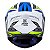 Capacete Axxis Draken Tracer White Blue Grey - Imagem 9
