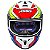 Capacete Axxis Draken Tracer White Blue Grey - Imagem 8