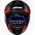 Capacete Axxis Draken Vector Preto Cinza e Vermelho - Imagem 8