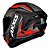 Capacete Axxis Draken Vector Preto Cinza e Vermelho - Imagem 3