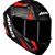Capacete Axxis Draken Vector Preto Cinza e Vermelho - Imagem 5