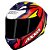 Capacete Axxis Draken Tracer Blue Red Yellow - Imagem 6
