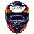 Capacete Axxis Draken Tracer Blue Red Yellow - Imagem 7