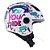 Capacete Norisk Orion Free Branco e Roxo - Imagem 2