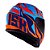 Capacete Norisk ff391 Stunt Cutting Azul - Imagem 3
