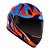 Capacete Norisk ff391 Stunt Cutting Azul - Imagem 5