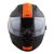 Capacete Norisk Soul Stone Preto e laranaja - Imagem 4