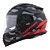 Capacete Norisk Soul Destroyer Preto e vermelho - Imagem 1