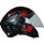 Capacete Fw3 Skull Pto - Imagem 2
