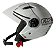 Capacete Fw3 X Open Classic Branco - Imagem 1