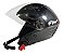 Capacete Fw3 X Open Classic Preto - Imagem 1
