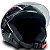 Capacete Fw3 X Open Classic Preto e azul - Imagem 4