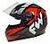 Capacete Fw3 GT Speed Preto e Vermelho - Imagem 1