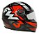 Capacete Fw3 GT Speed Preto e Vermelho - Imagem 3