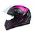Capacete Fw3 GT2 Rosa fosco - Imagem 1