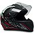Capacete Fw3 GT2 Branco e Vermelho Fosco - Imagem 3